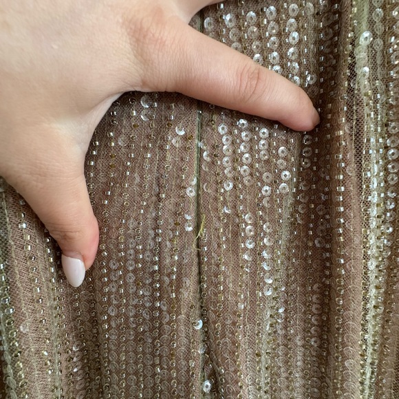 House of CB Strapless Gold Dress - Picture 12 of 15